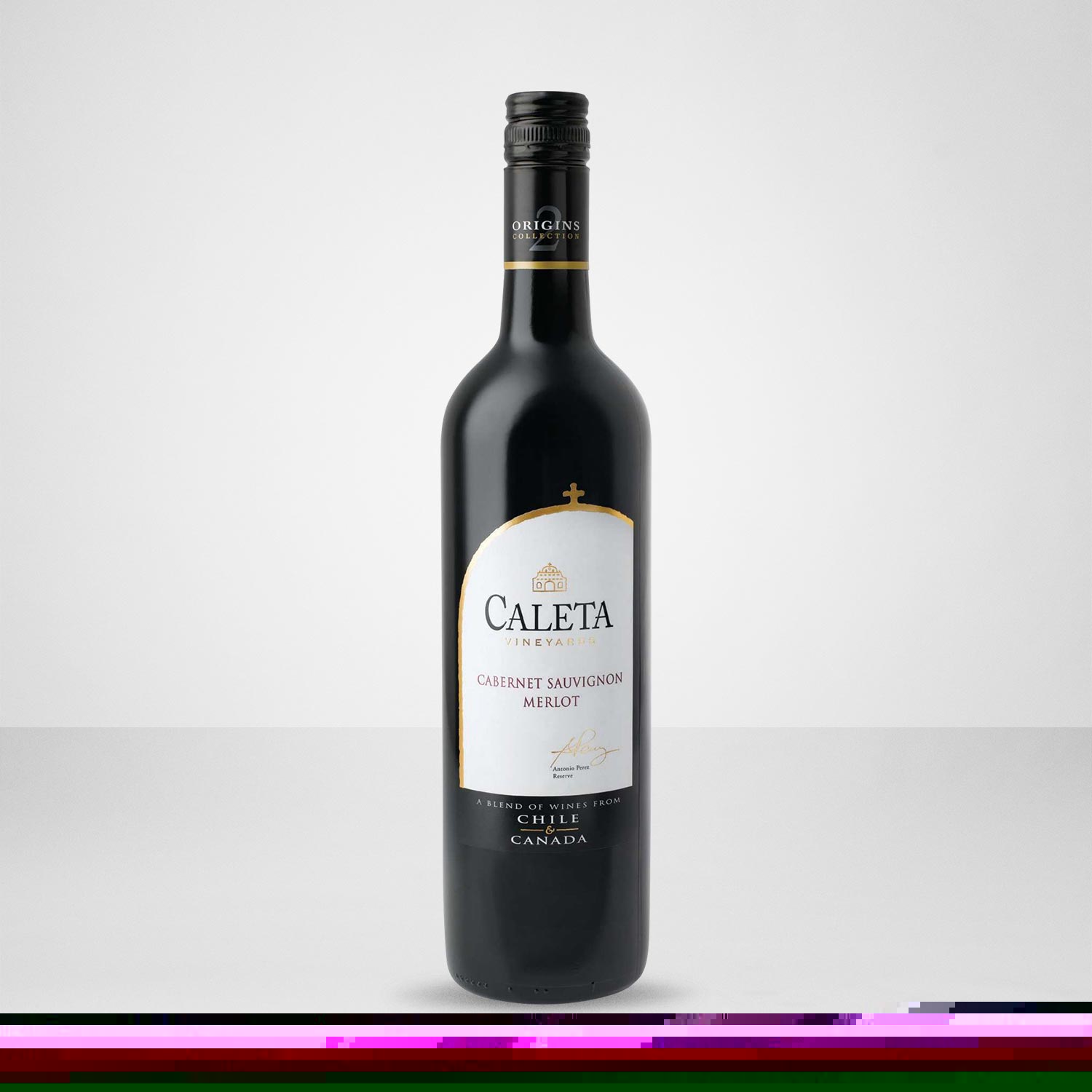 Caleta Cabernet Sauvignonn Merlot 750 millilitre bottle